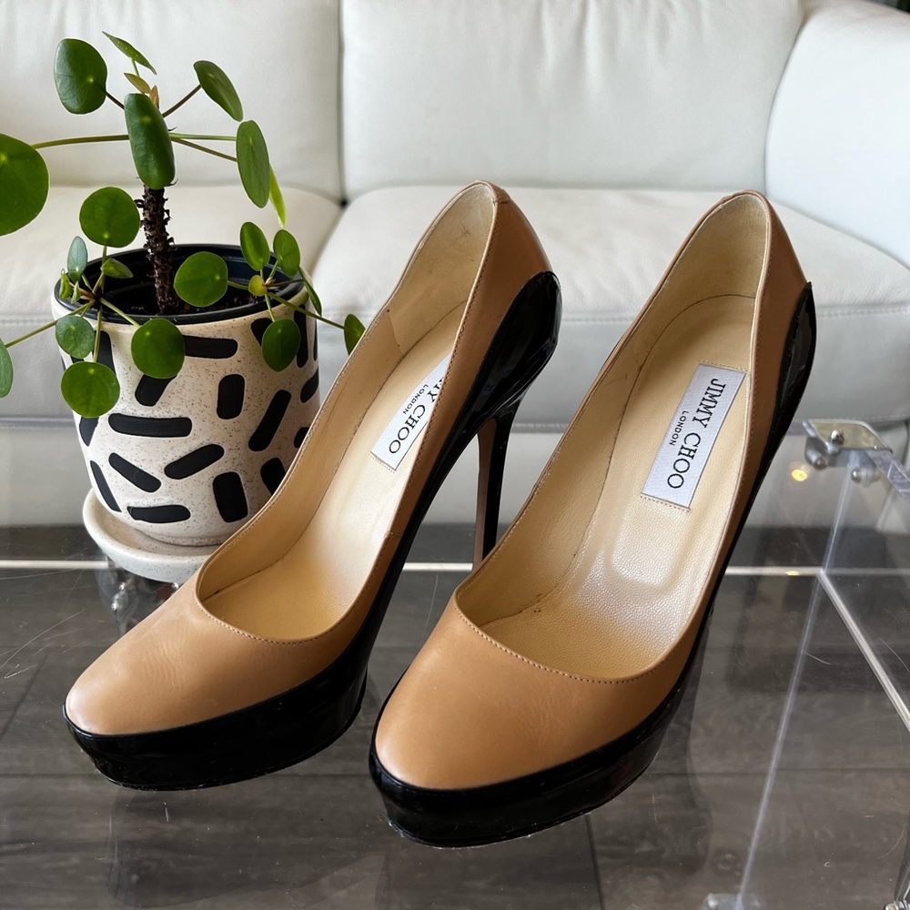 JIMMY CHOO | BRAND NEW PLATFORM HIGH HEEL PUMPS